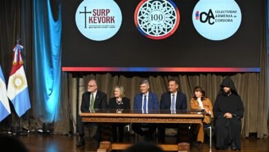 Imágenes de la conmemoración del Genocidio Armenio en Córdoba