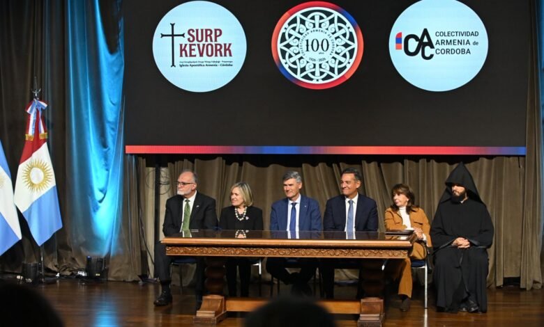 Imágenes de la conmemoración del Genocidio Armenio en Córdoba