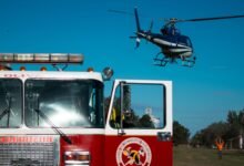 Simulacro de emergencia en Oliva