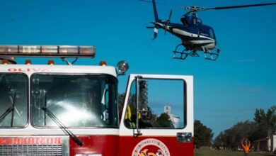 Simulacro de emergencia en Oliva