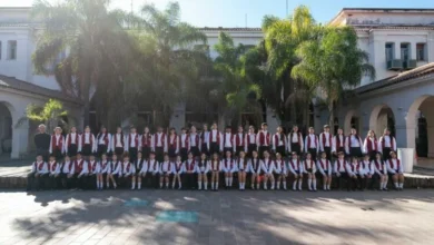 El Coro de Niños Cantores del ISEAM Domingo Zipoli en ensayo