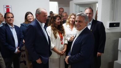 Imagen de la inauguración de las nuevas salas de jardín en la Escuela Normal de Río Cuarto