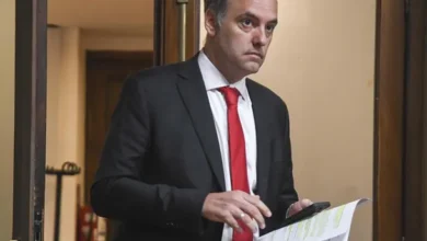 Imagen de Manuel Adorni en una sesión de la Cámara de Diputados