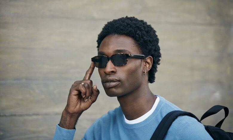 Diseño conceptual de las gafas inteligentes Nothing con cámaras y micrófonos integrados