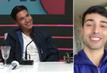 Nacho Lago y su novio en una imagen conmovedora