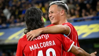 Imagen del partido entre Boca Juniors y Independiente