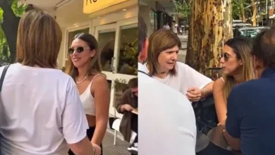 Agostina Páez y Patricia Bullrich se reúnen en una cafetería de Buenos Aires