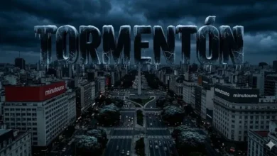 Tormentón álgido en la Ciudad de Buenos Aires