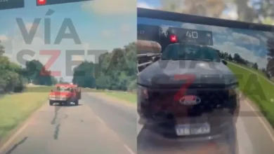 Barby Franco en un accidente de tránsito en Cañuelas