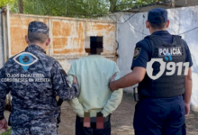 Imagen de la detención de El Reptil