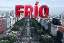 Imagen de un termómetro con temperaturas bajo cero