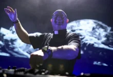 El Cura DJ Guilherme Peixoto en Plaza de Mayo