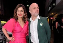 Dalia Gutmann y Sebastián Wainraich sonriendo juntos