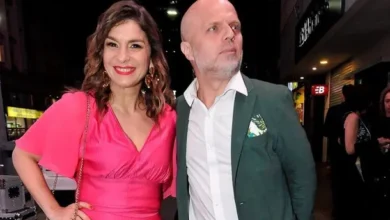 Dalia Gutmann y Sebastián Wainraich sonriendo juntos