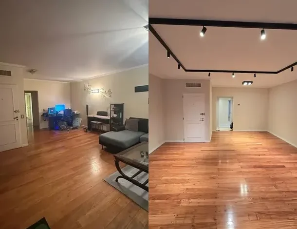 Imagen del departamento de Manuel Adorni en Caballito después de las refacciones