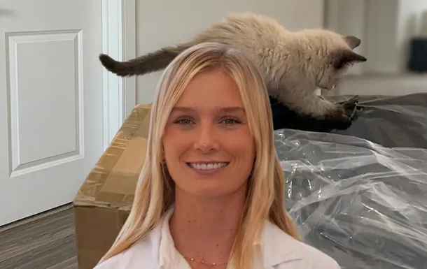 Fini Lanusse en una imagen de su perfil de TikTok