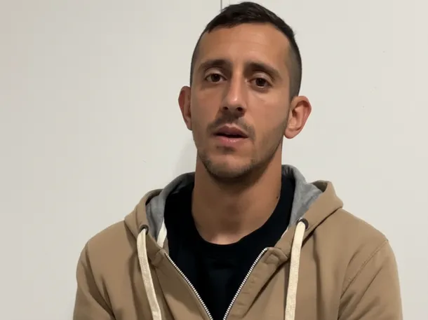 Emiliano Endrizzi, jugador de Gimnasia y Esgrima de Jujuy