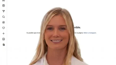 Fini Lanusse en una imagen pública antes del escándalo