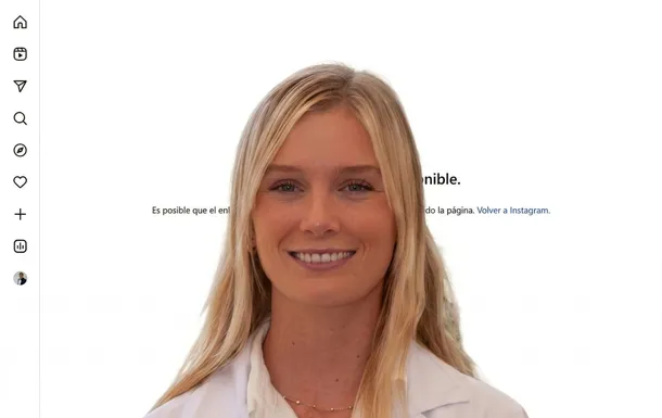 Fini Lanusse en una imagen pública antes del escándalo