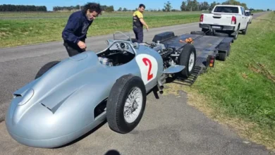 Réplica del Mercedes-Benz W196 Roadster de Fangio
