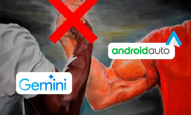 Usuario frustrado con Gemini en Android Auto
