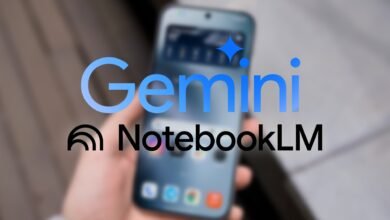 Imagen de la integración de NotebookLM con Gemini, mostrando la interfaz de usuario y las funcionalidades avanzadas.