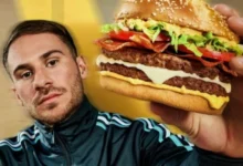 Imagen de las hamburguesas McÁlvarez, McAllister y McFernández de McDonald's