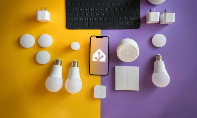 Imagen de la interfaz de Home Assistant en un dispositivo móvil