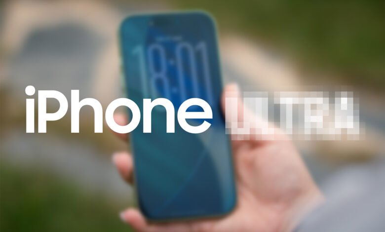 Imagen del iPhone Ultra, el dispositivo plegable de Apple