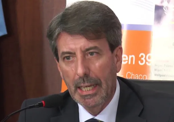 Julio De Vido y el juez Ricardo Basílico