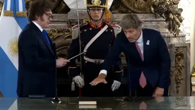 Imagen del ministro de Justicia, Juan Bautista Mahiques, y su hermano Esteban Mahiques