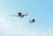 Imagen de los drones DJI Lito X1 y Lito 1 en vuelo