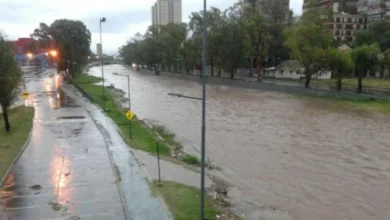Imagen de la Costanera de Córdoba inundada