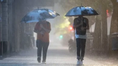 Lluvias en el AMBA