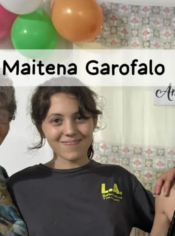 Suelta de globos en memoria de Maitena