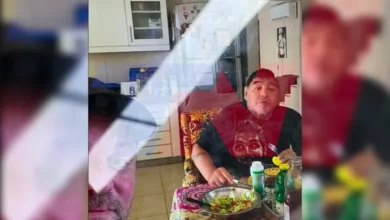 Foto de Diego Maradona y Maximiliano Pomargo tomada cinco días antes de la muerte de Maradona