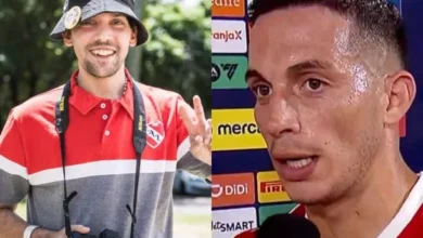 Iván Marcone y Pablo Grillo en un partido de Independiente