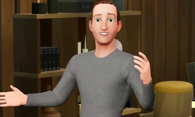 Avatar de Mark Zuckerberg en 3D