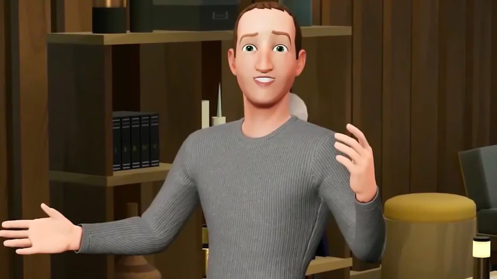 Avatar de Mark Zuckerberg en 3D