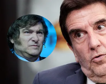 Carlos Melconian, economista argentino, durante una conferencia de prensa.