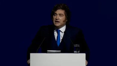 Milei habla en el AmCham Summit 2026