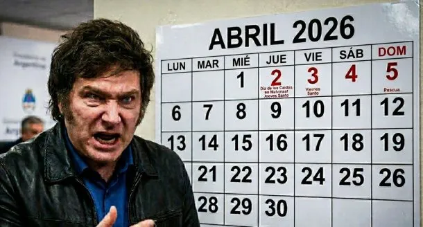 Imagen de un calendario con el 30 de abril marcado