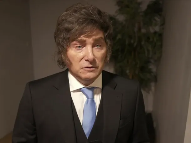 Javier Milei en la TV Pública