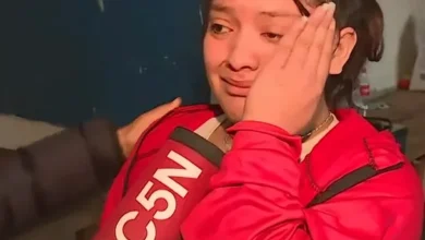 La encargada del comedor llora al recordar a Ángel