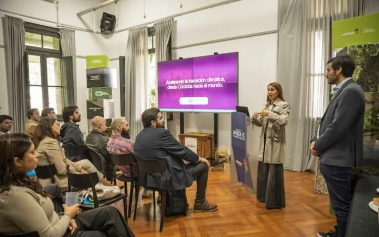 Imagen del lanzamiento del Observatorio Provincial de Acción Climática en Córdoba