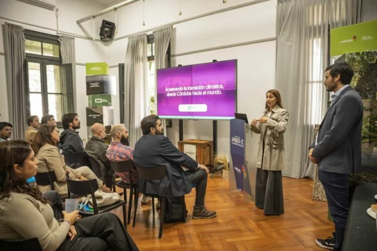 Imagen del lanzamiento del Observatorio Provincial de Acción Climática en Córdoba