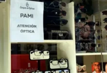 Protesta de ópticos en Córdoba por la deuda del PAMI