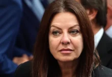 Sandra Pettovello en una conferencia de prensa