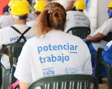 Imagen de una persona trabajando, representando el programa Potenciar Trabajo