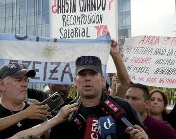 Imagen de un operativo de seguridad en el Congreso